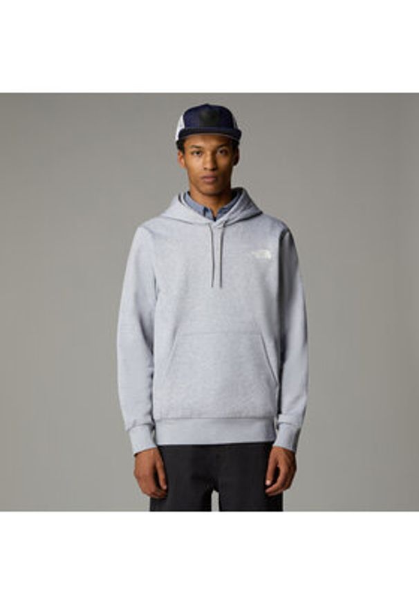 The North Face Bluza Simple Dome NF0A89FC Szary Regular Fit. Kolor: szary. Materiał: bawełna