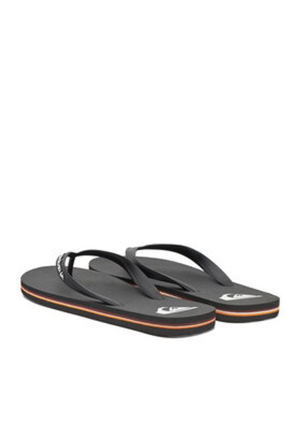 Quiksilver Japonki 839474 Czarny. Kolor: czarny. Materiał: syntetyk