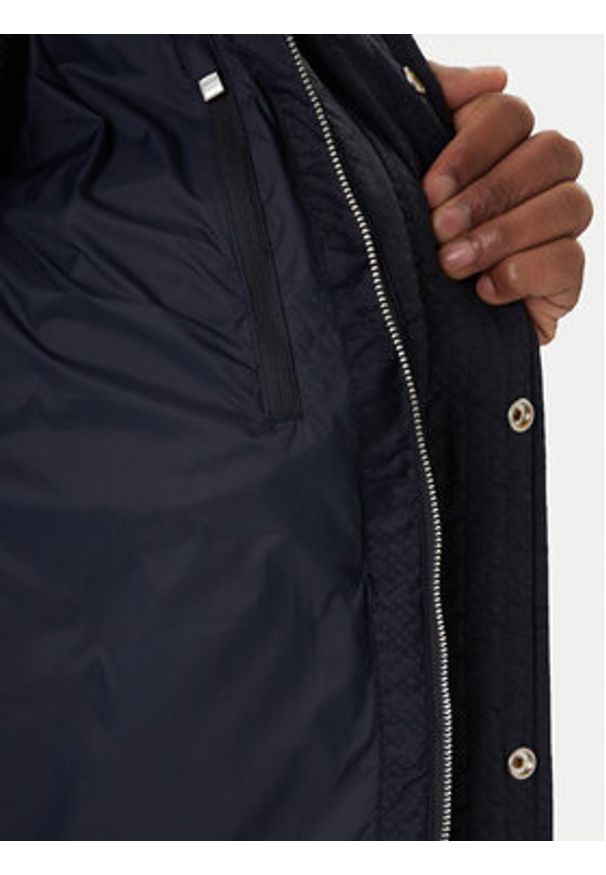 BOSS Kurtka zimowa H-Corbinian5 50548727 Granatowy Regular Fit. Kolor: niebieski. Materiał: syntetyk. Sezon: zima