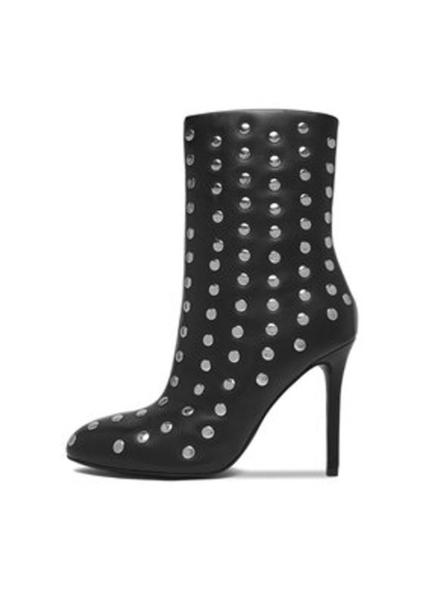 Eva Minge Botki EO-MARY-121949 Czarny. Kolor: czarny. Materiał: skóra