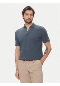 Marc O'Polo Polo 524 3021 53176 Niebieski Regular Fit. Typ kołnierza: polo. Kolor: niebieski. Materiał: bawełna #1