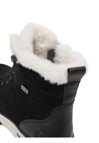 Remonte Trzewiki CEO-D2B76-03 Czarny. Kolor: czarny. Materiał: skóra, zamsz #5