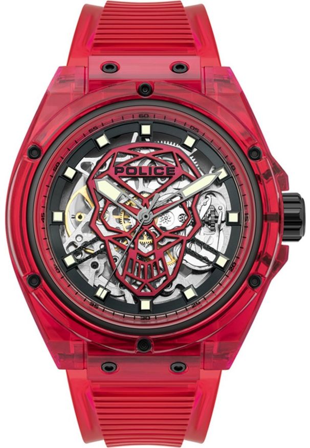 Zegarek Police Męski Zegarek POLICE model PL15924JPR16P (44MM) NoSize