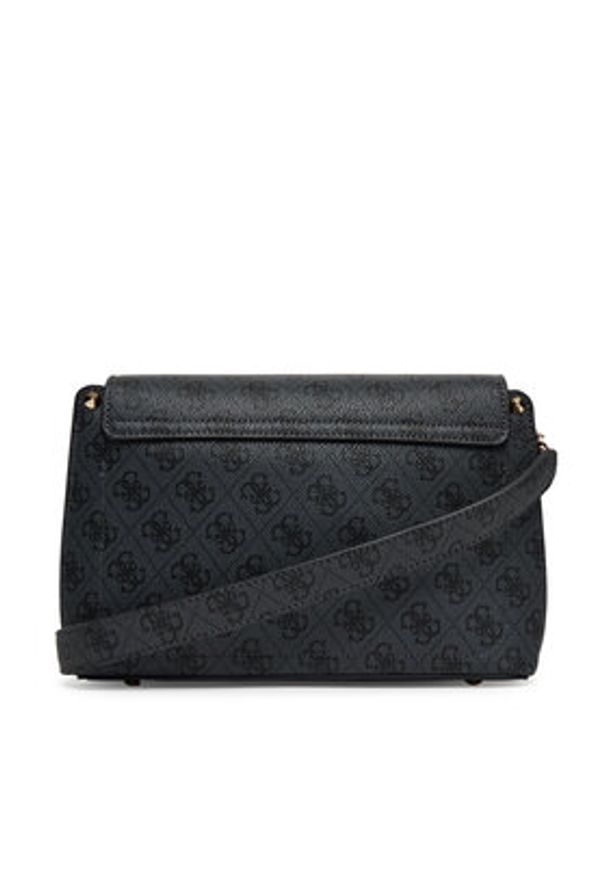 Guess Torebka Meridian II HWSG69 74200 Szary. Kolor: szary. Materiał: skórzane