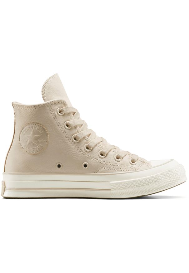 Buty sportowe damskie Converse Chuck 70. Kolor: beżowy. Materiał: skóra ekologiczna, materiał