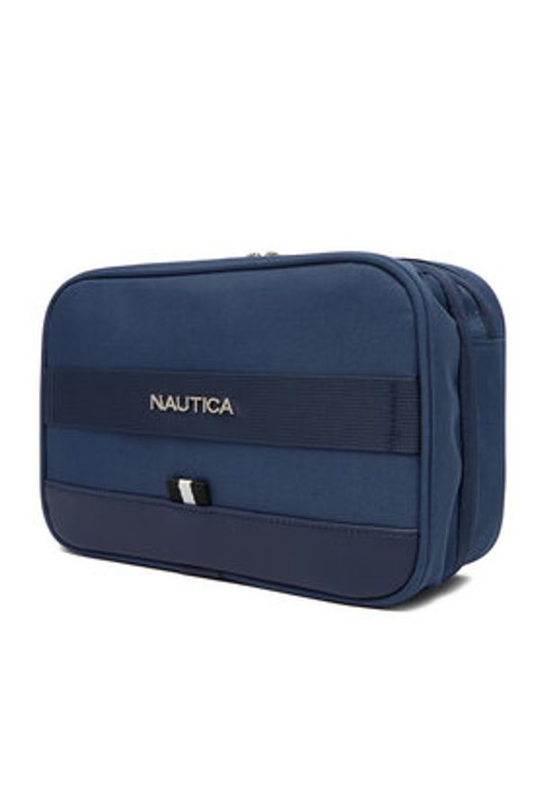 Nautica Kosmetyczka WBEO-NTC-M1-001-SS26 Granatowy. Kolor: niebieski. Materiał: materiał