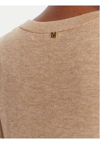 LOLA CASADEMUNT Sweter MF2511012 Beżowy Regular Fit. Kolor: beżowy. Materiał: syntetyk #3