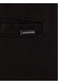 Jack & Jones Joggery Stace Dylan 12288472 Czarny Regular Fit. Kolor: czarny. Materiał: bawełna #3