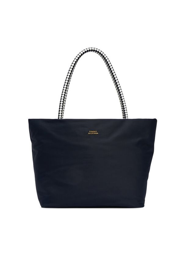 TOMMY HILFIGER - Torebka Tommy Hilfiger. Kolor: niebieski