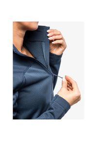 Fjällräven - Bluza polarowa damska Fjallraven Abisko Lite Fleece Half Zip. Kolor: niebieski. Materiał: polar