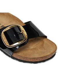 Birkenstock Klapki Madrid Big Buckle Bf 1027785 Czarny. Kolor: czarny. Materiał: skóra #4