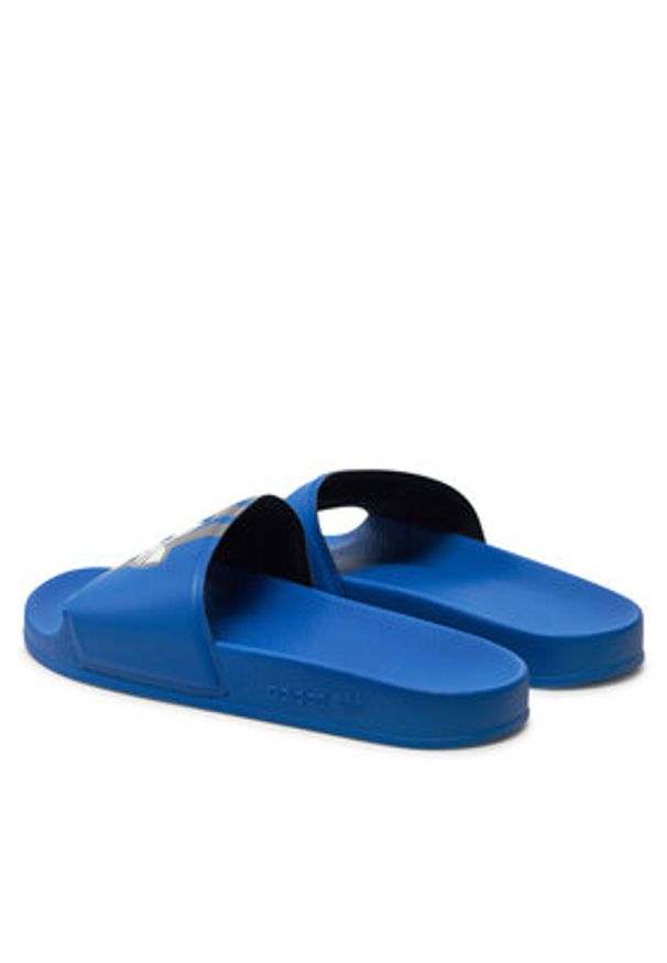 Adidas - adidas Klapki Adilette IG9267 Niebieski. Kolor: niebieski. Materiał: skóra