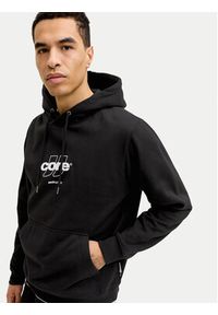 Jack & Jones Bluza Club 12290001 Czarny Relaxed Fit. Kolor: czarny. Materiał: bawełna #4