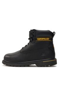CAT Footwear Trapery Holton St P708030 Czarny. Kolor: czarny. Materiał: skóra #6