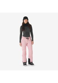DREAMSCAPE - Spodnie narciarskie i snowboardowe damskie Quechua SNB 500. Kolor: różowy. Materiał: materiał. Sezon: zima. Sport: narciarstwo, snowboard