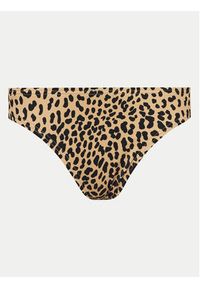 MICHAEL Michael Kors Dół od bikini MM29142 Beżowy. Kolor: beżowy. Materiał: syntetyk #5