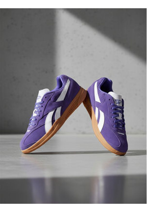 Reebok Sneakersy EO-HAMMER STREET 100239121 Fioletowy. Kolor: fioletowy. Materiał: skóra, zamsz