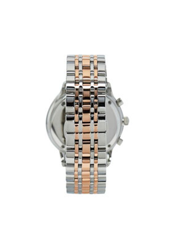 Emporio Armani Zegarek AR0399 Srebrny. Kolor: srebrny