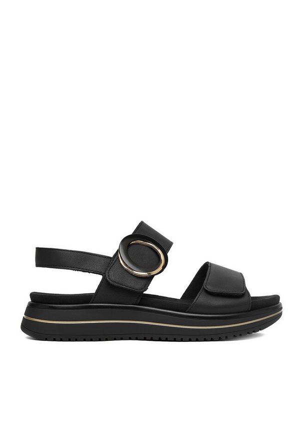 Sandały Remonte. Kolor: czarny