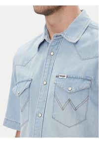 Wrangler Polo 112365466 Biały Regular Fit. Typ kołnierza: polo. Kolor: biały. Materiał: bawełna #5