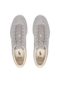 Polo Ralph Lauren Sneakersy 809P01617001 Szary. Kolor: szary. Materiał: zamsz, skóra #5