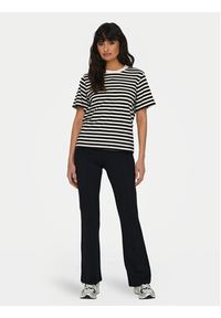 only - ONLY T-Shirt Livina 15272227 Czarny Regular Fit. Kolor: czarny. Materiał: bawełna #6