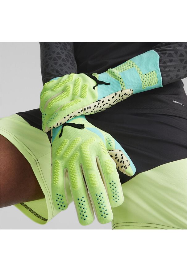 Rękawice Puma Future Ultimate Nc, Mężczyźni. Kolor: zielony. Materiał: syntetyk, materiał