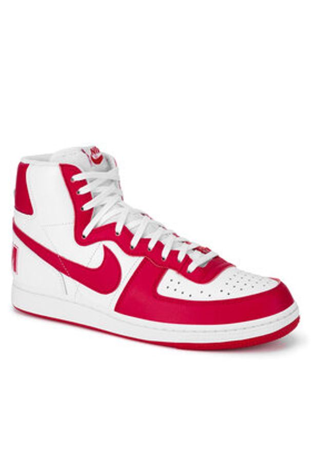 Nike Sneakersy Terminator High FJ4454-100 Kolorowy. Materiał: skóra. Wzór: kolorowy