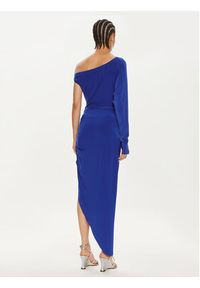 NORMA KAMALI Sukienka koktajlowa KK1243PLC43805 Niebieski Slim Fit. Kolor: niebieski. Materiał: syntetyk. Styl: wizytowy #3
