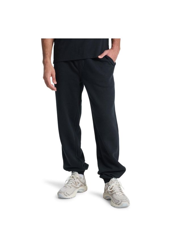 Quiksilver - Spodnie Joggersy dla Mężczyzn SALT WATER. Kolor: czarny. Materiał: poliester, bawełna, tkanina