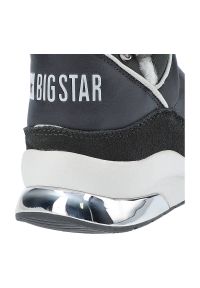 Big-Star - Szare Botki Big Star Damskie Ocieplane Buty. Okazja: na co dzień, na spacer. Kolor: szary. Szerokość cholewki: normalna. Sezon: zima. Styl: casual, sportowy, klasyczny #3