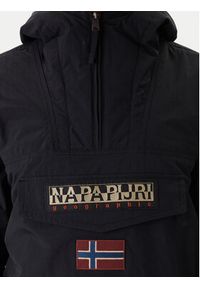 Napapijri Kurtka anorak Rainforest Winter 3 NP0A4GMC Czarny Regular Fit. Kolor: czarny. Materiał: syntetyk #3