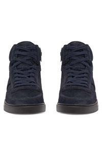 Gino Rossi Sneakersy OTSEGO-55 MI08 Granatowy. Kolor: niebieski. Materiał: zamsz, skóra #7