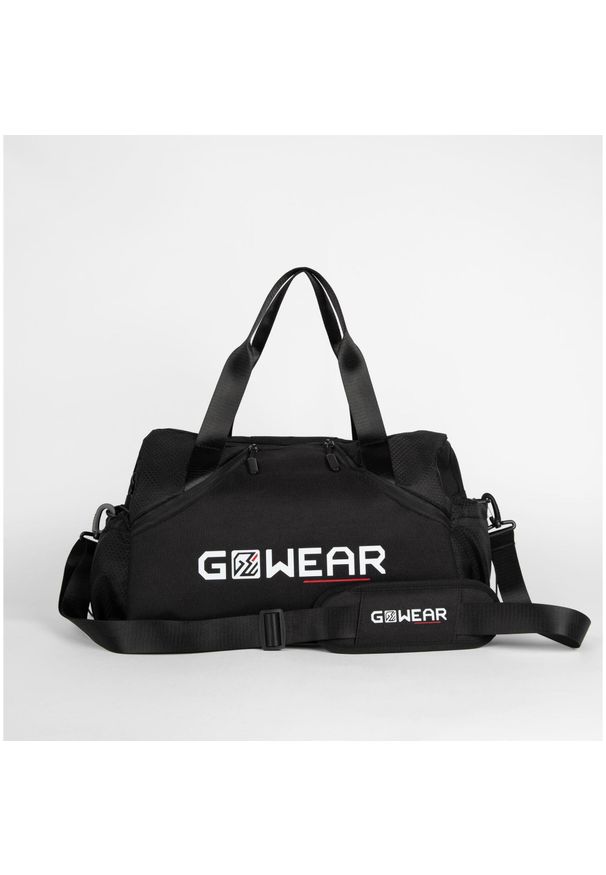 GORILLA WEAR - Gwear Everyday Gym Bag - Czarny. Kolor: biały. Sport: fitness