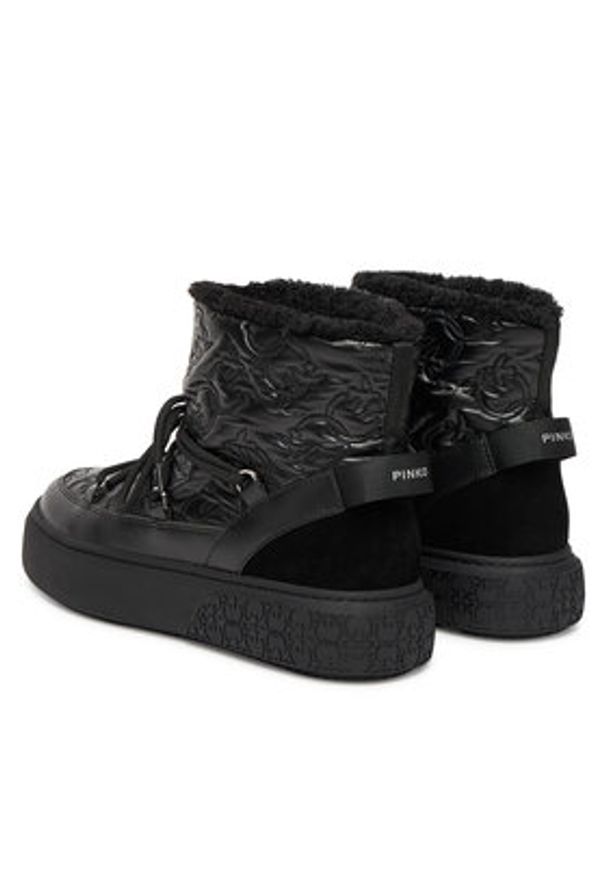 Pinko - PINKO Śniegowce Yoko 19 SS0101T036 Czarny. Kolor: czarny. Materiał: materiał