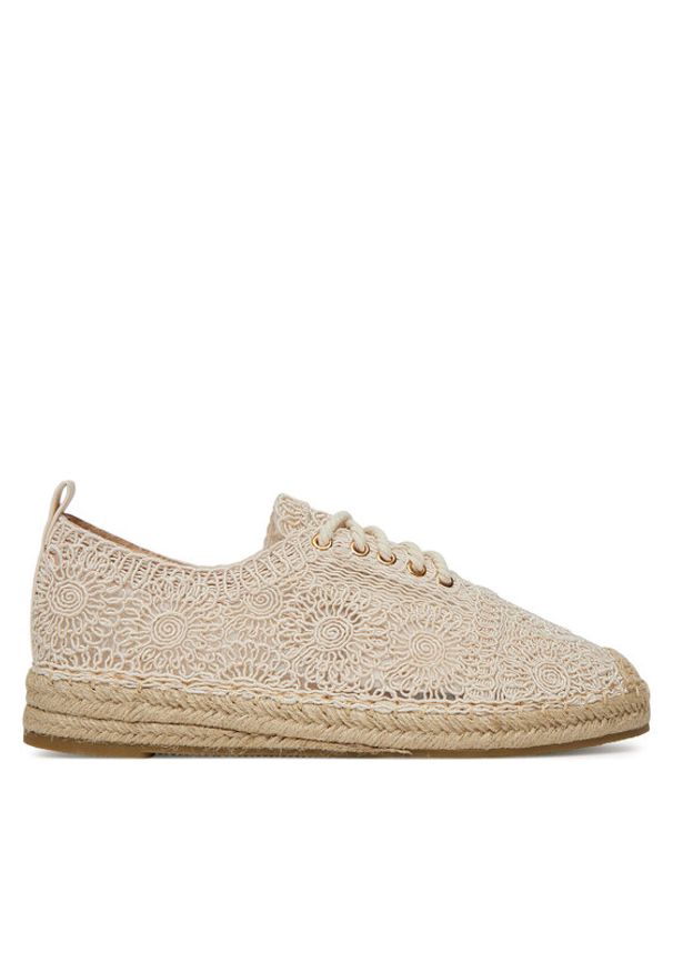 DeeZee Espadryle 3H33549-1 Beżowy. Kolor: beżowy. Materiał: materiał