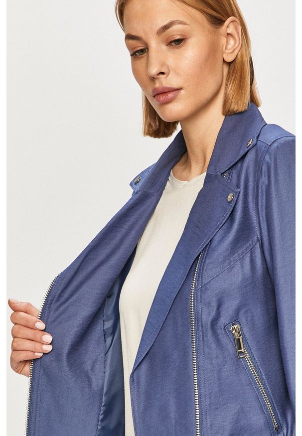 DKNY - Dkny - Ramoneska. Okazja: na co dzień. Kolor: niebieski. Styl: casual