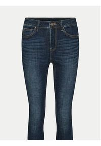 Vero Moda Jeansy Flash 10310822 Granatowy Skinny Fit. Kolor: niebieski