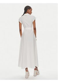 Gaudi Sukienka koszulowa 411FD15029 Biały Regular Fit. Kolor: biały. Materiał: bawełna. Typ sukienki: koszulowe