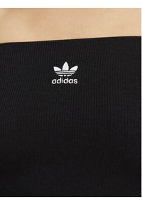 Adidas - adidas Bluzka Essentials KE3150 Czarny Slim Fit. Kolor: czarny. Materiał: wiskoza, bawełna #3