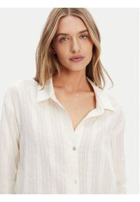 Roxy Koszula ERJX603447 Écru Relaxed Fit. Materiał: bawełna #4