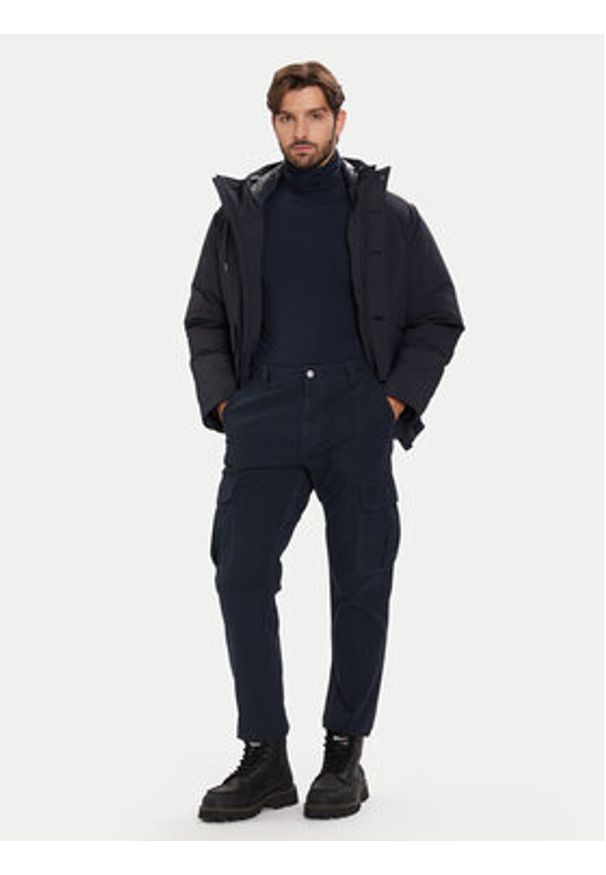 C.P. Company Kurtka zimowa 19CMOW197A110419A 888 Granatowy Regular Fit. Kolor: niebieski. Materiał: syntetyk. Sezon: zima