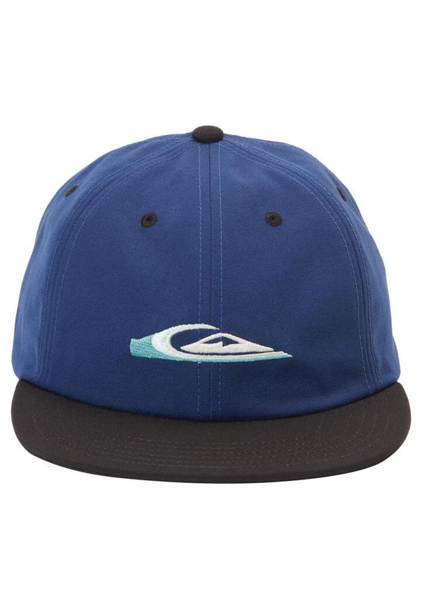 Quiksilver - Czapka Snapback dla Mężczyzn BLOCK STOCKER Niebieski. Kolor: niebieski. Materiał: poliester, materiał