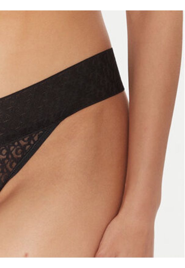 Calvin Klein Underwear Komplet stringów LV00QD5304 Kolorowy. Materiał: syntetyk. Wzór: kolorowy