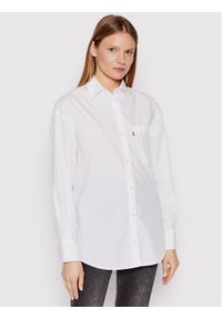 Levi's® Koszula Nola A3362-0000 Biały Loose Fit. Kolor: biały. Materiał: bawełna