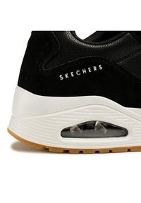 skechers - Skechers Sneakersy Stacre 52468/BKW Czarny. Kolor: czarny. Materiał: skóra #2