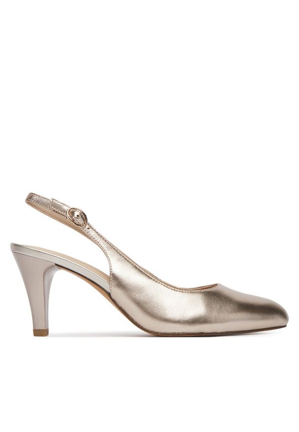 Czółenka Caprice. Kolor: beżowy