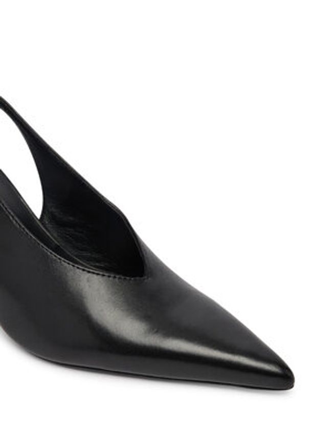 Patrizia Pepe Szpilki 8Z0107/L048-K103 Czarny. Kolor: czarny. Materiał: skóra. Obcas: na szpilce