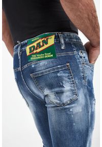 Jeansy męskie Super Twinky Jean DSQUARED2. Wzór: nadruk #4