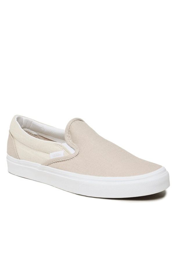 Vans Tenisówki Classic Slip-On VN0A7Q5DNTR1 Beżowy. Zapięcie: bez zapięcia. Kolor: beżowy. Materiał: materiał